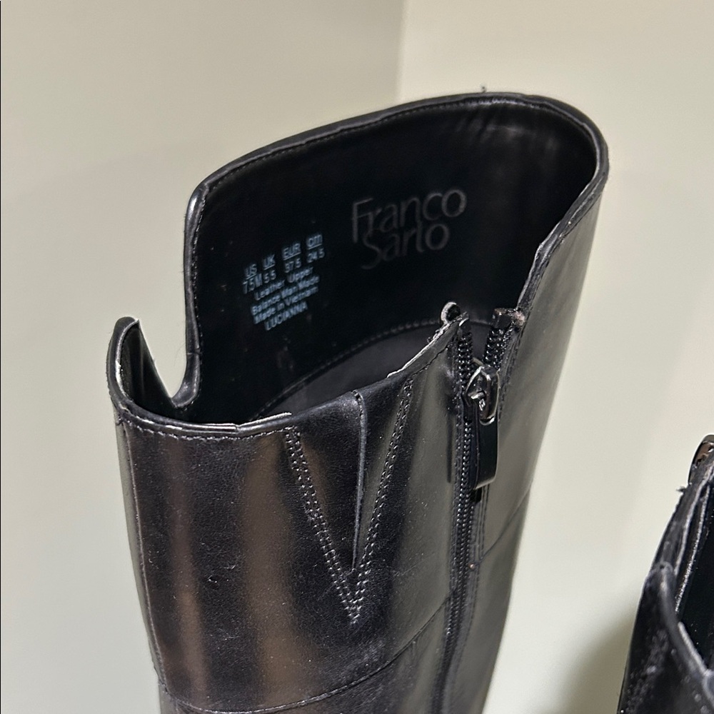 Franco Sarto Black Over the Knee Boots - Picture 5 of 7